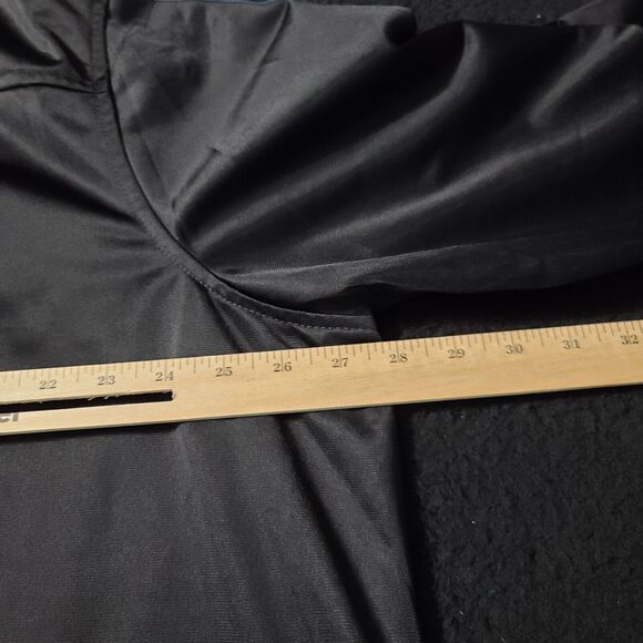 Starter Mens Jacket Black Size 3XL 100% Polyester Zip Windbreaker Long Sleeve - Picture 5 of 12